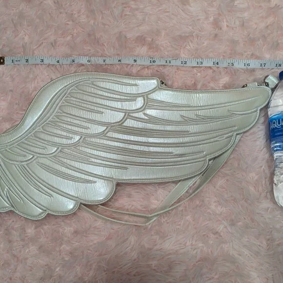 Fydelity Holographic Angel Wing Quiver Shoulder Bag - Picture 3 of 5